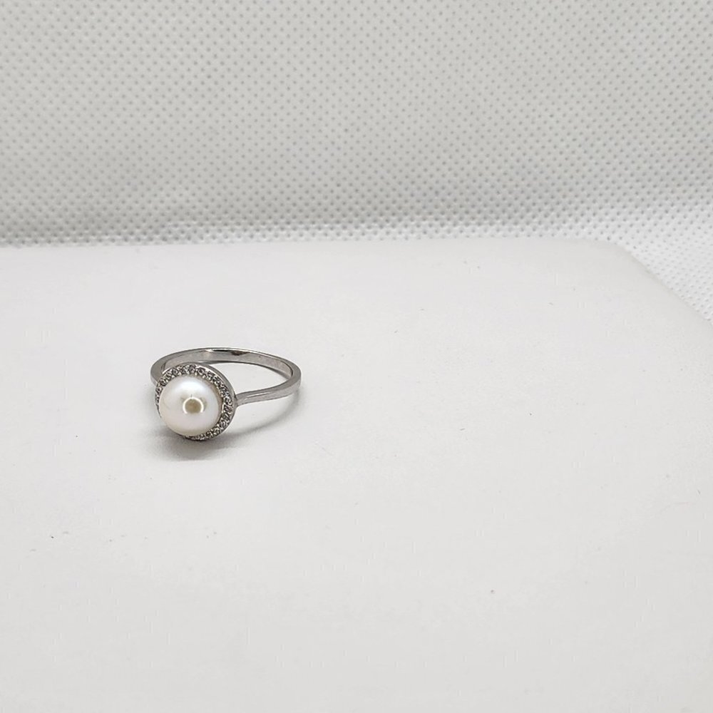 Brand New Sterling Silver 925 Pearl Ring - Picture 2 of 5